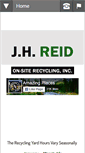 Mobile Screenshot of jhreidrecycling.com