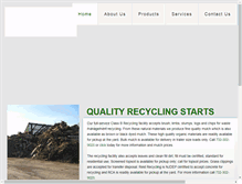 Tablet Screenshot of jhreidrecycling.com